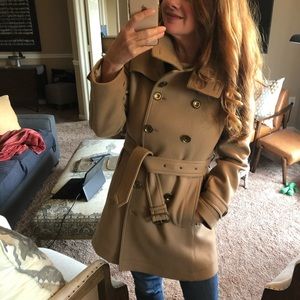 Burberry Wool Trench Coat